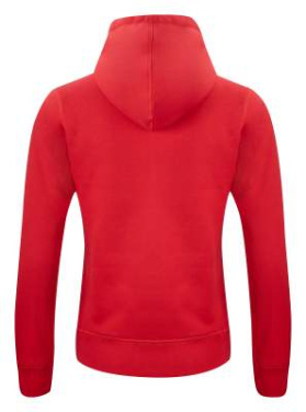 Classic Hoody Full Zip Women, red - Clique (2)