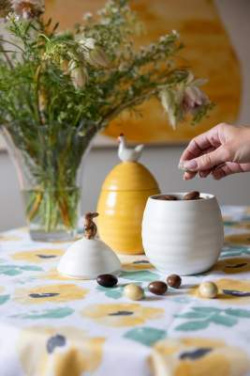 Ellen jar with lid bunny - Sagaform (4)