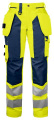 6519 WAISTPANTS WOMEN´S EN ISO 20471 CLASS 2, Orange/Grey
