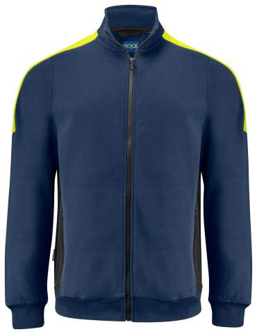 2129 SWEATSHIRT, Yellow/Navy – ProJob (1)