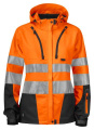 6423 JACKET WOMEN´S EN ISO 20471 CLASS 3/2, Orange/Black