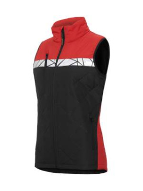 7701 VEST WOMEN, Black/Red - ProJob (3)