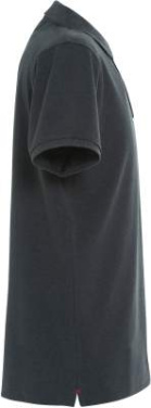 Stretch Premium Polo, anthracite Melange – Clique (4)