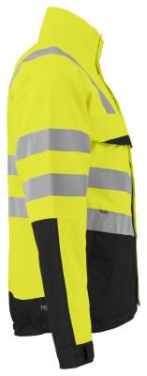 6415 JACKET EN ISO 20471 CLASS 3/2, Yellow/Black – ProJob (4)