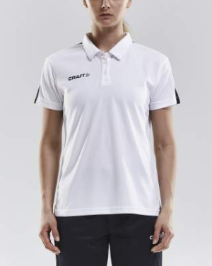 PROGRESS Polo Pique W, White - Craft (2)