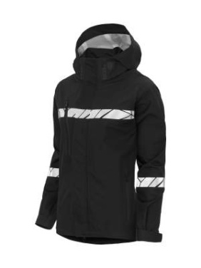 7419 SHELL JACKET WOMEN 9910-VIZ, Black - ProJob (3)