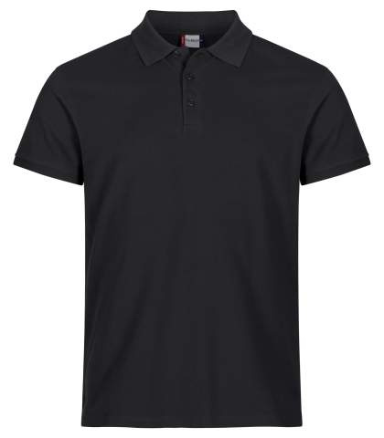 Heavy Premium Polo, black – Clique (1)