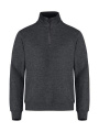 Basic Half Zip, anthracite melange