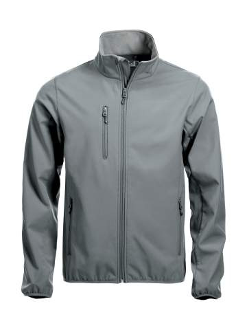 Basic Softshell Jacket, pistol – Clique (1)