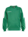 Progress R-Neck Sweater Jr, Team Green/White