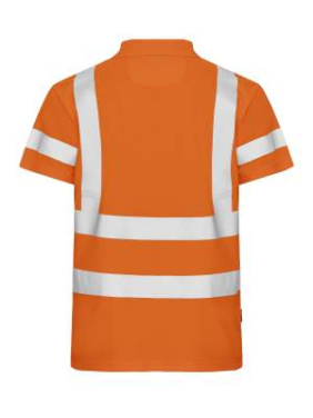 6040 PIQUÉ EN ISO 20471 CLASS 3/2, Orange – ProJob (2)