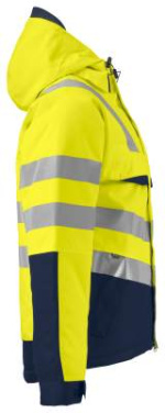 6422 PADDED JACKET EN ISO 20471 CLASS 3, Yellow/Navy – ProJob (4)