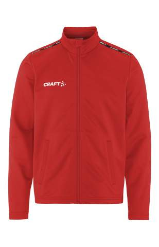 Squad Go FZ Jacket JR, Bright red - Craft (1)