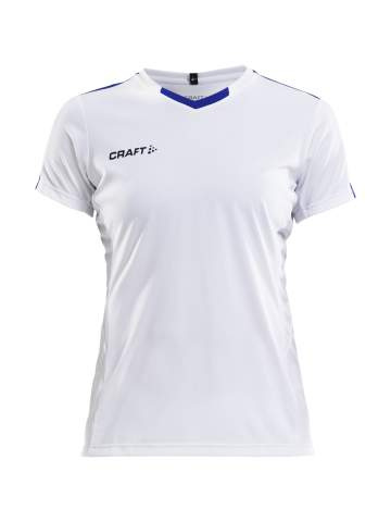 Progress Jersey Contrast W, White/Club Cobolt - Craft (1)