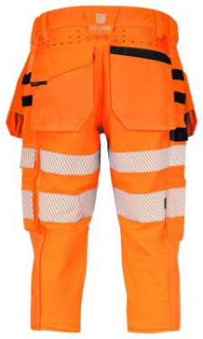 6577 PIRATE PANTS EN ISO 20471 CLASS 2/1, Orange/Black – ProJob (3)