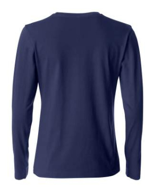Basic-T L/S Women, dark navy - Clique (2)
