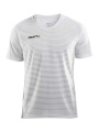 Pro Control Stripe Jersey M, White/Silver