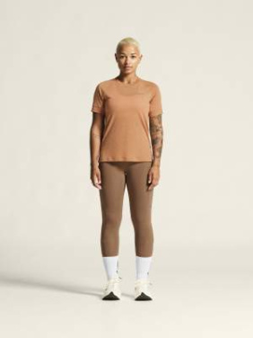 Wool SS Tee W, Syrup/Melange - Craft (3)