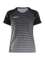 Pro Control Stripe Jersey W, Black/Platinum