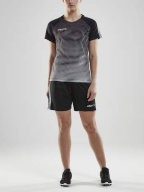 Pro Control Stripe Jersey W, Black/Platinum - Craft (4)