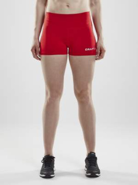 Squad Hotpants W, Bright Red - Craft (2)