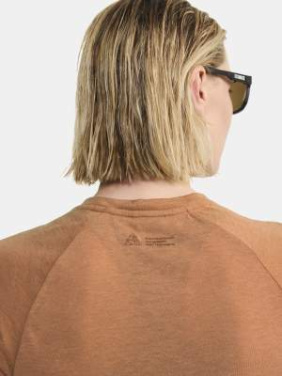 Wool SS Tee W, Cliff Melange - Craft (3)