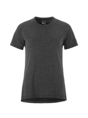 Wool SS Tee W, Black/Melange - Craft (2)
