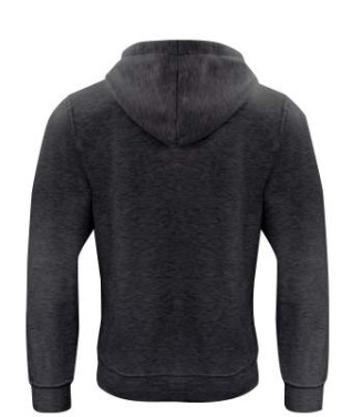 Basic Hoody, Anthracite Melange – Clique (2)