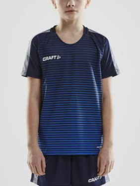 Pro Control Stripe Jersey Jr, Navy/Club Cobolt - Craft (2)
