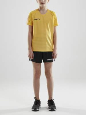 Pro Control Stripe Jersey Jr, Sweden Yellow/Flumino - Craft (4)