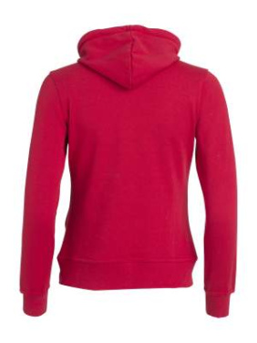 Basic Hoody Full Zip Women, red - Clique (2)