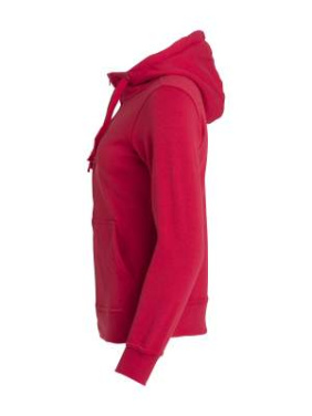 Basic Hoody Full Zip Women, red - Clique (3)