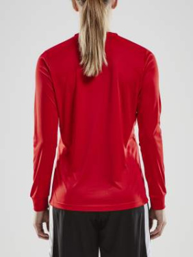 Squad Go Jersey Solid LS W, Bright Red - Craft (3)