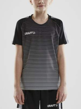 Pro Control Stripe Jersey Jr, Black/Platinum - Craft (2)