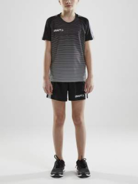 Pro Control Stripe Jersey Jr, Black/Platinum - Craft (4)
