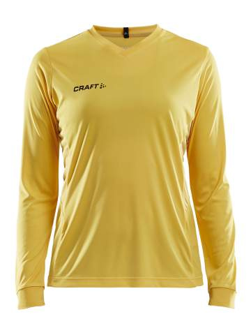 Squad Go Jersey Solid LS W, Sweden Yellow - Craft (1)