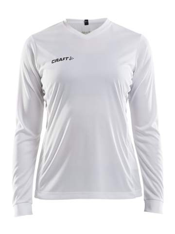 Squad Go Jersey Solid LS W, White - Craft (1)