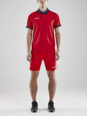 Pro Control Poloshirt M, Bright Red/Navy - Craft (4)