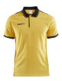 Pro Control Poloshirt M, Sweden Yellow/Black