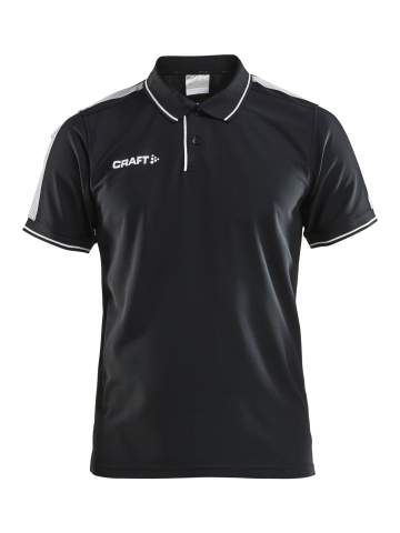 Pro Control Poloshirt M, Black/White - Craft (1)