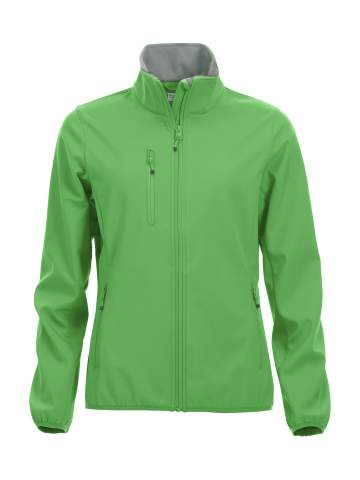 Basic Softshell Jacket Ladies, apple green – Clique (1)