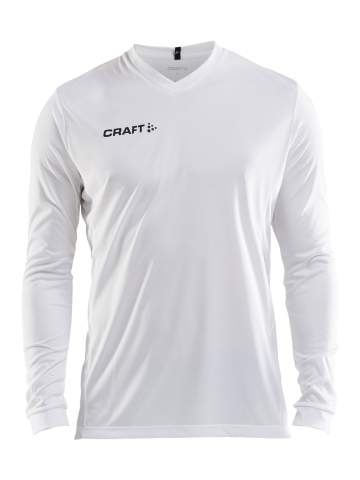 Squad Go Jersey Solid LS M, White - Craft (1)