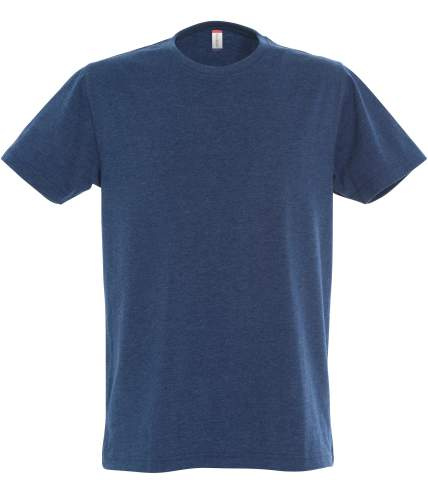 New Classic-T, Blue Melange - Clique (1)