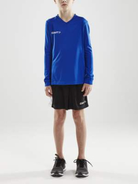 Squad Go Jersey Solid LS Jr, Club Cobolt - Craft (4)