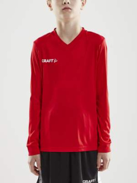Squad Go Jersey Solid LS Jr, Bright Red - Craft (2)