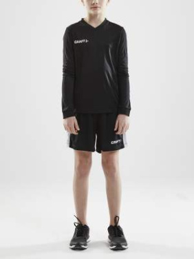 Squad Go Jersey Solid LS Jr, Black - Craft (4)