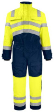 6202 COVERALL PADDED EN ISO 20471 CLASS 3, Yellow/Navy