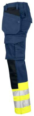 6530 WAISTPANTS EN ISO 20471 CLASS 1, Yellow/Navy - ProJob (3)