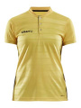 Pro Control Button Jersey W, Sweden Yellow/Black