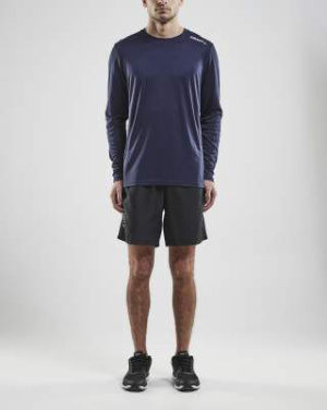 Rush LS Tee M, Navy - Craft (4)